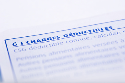 Charges déductibles ou non déductibles ?