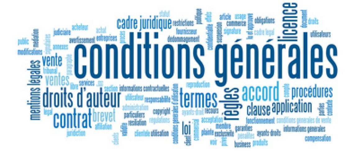 Dans quels documents sont spécifiées les conditions générales de ventes ?